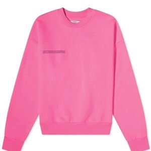 Flamingo Pink Pangaia Crewneck Sweatshirt